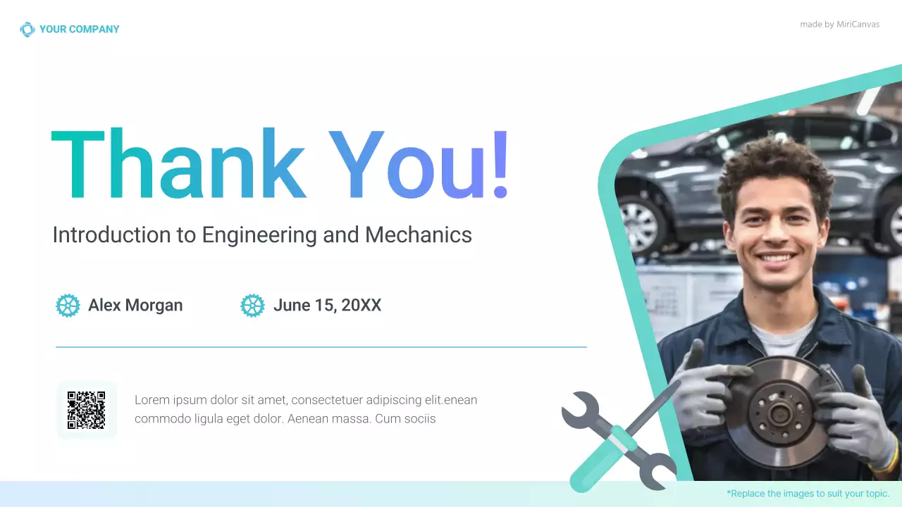 Pastel Modern Engineering Information Presentation