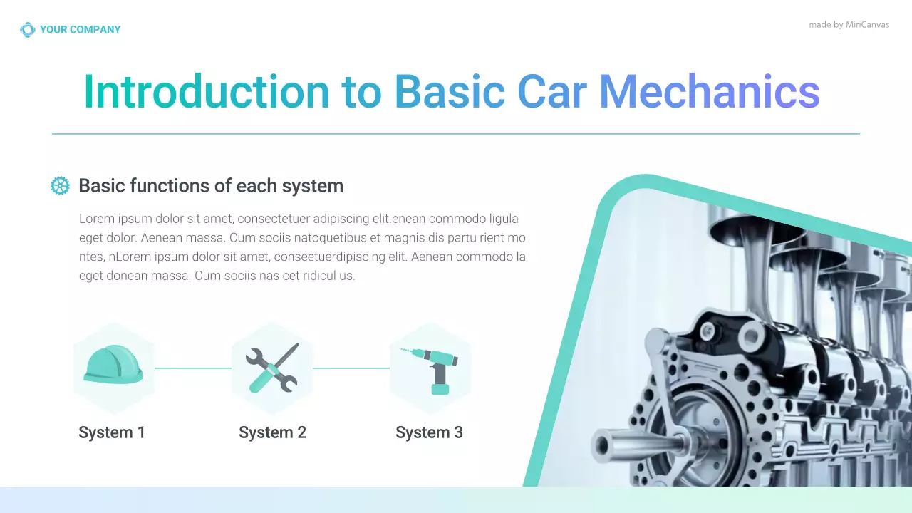 Pastel Modern Engineering Information Presentation