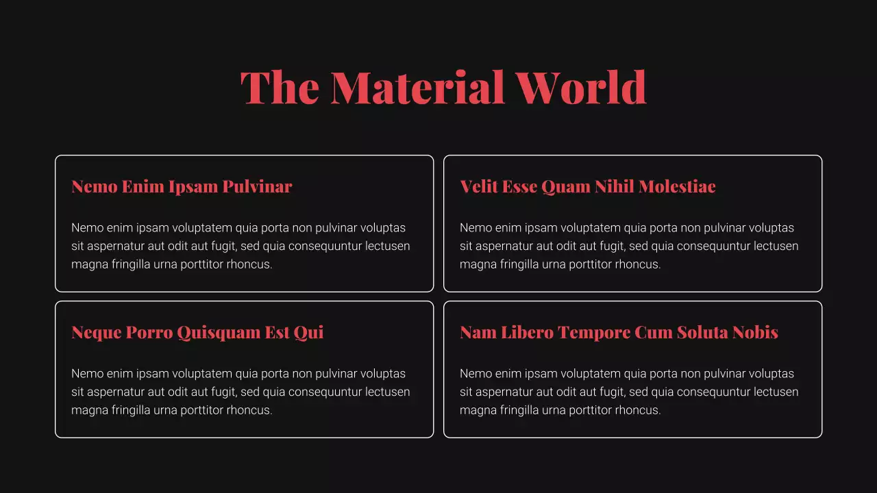 Black Modern History Course Presentation