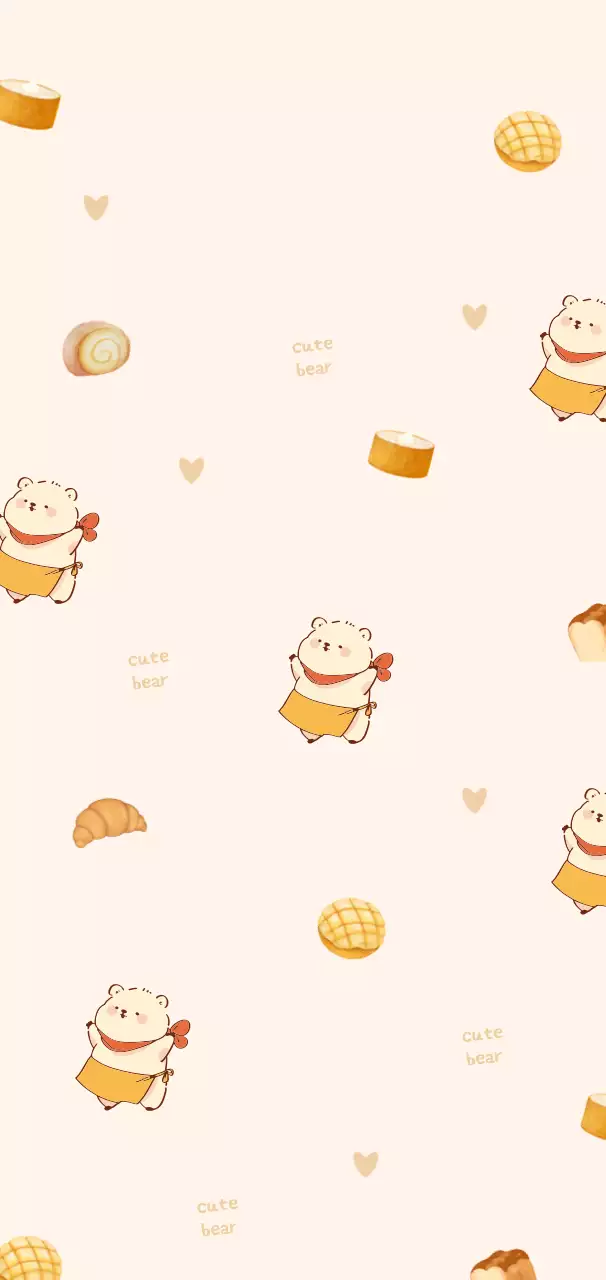 アイボリー かわいい キャラクター 背景