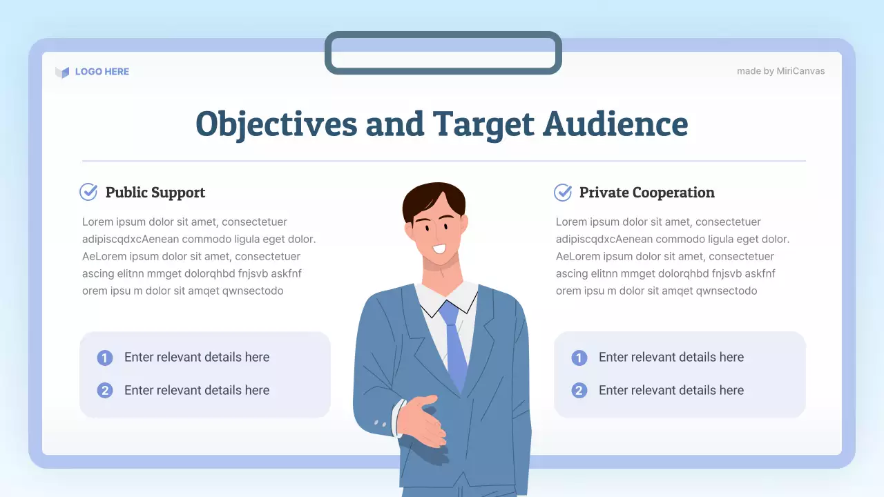 Blue Modern Law Class Presentation