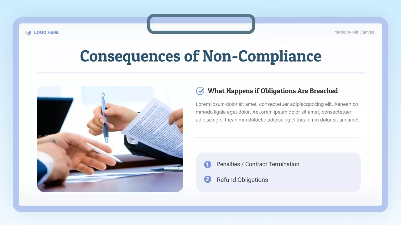 Blue Modern Law Class Presentation