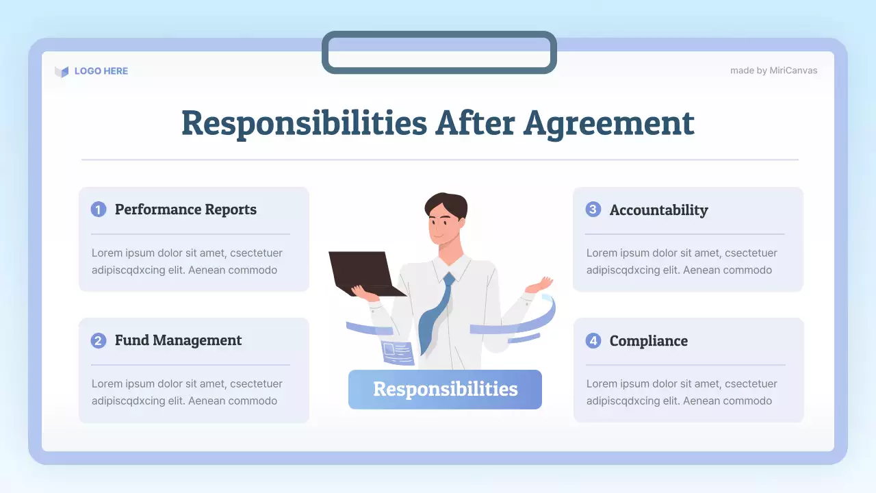 Blue Modern Law Class Presentation