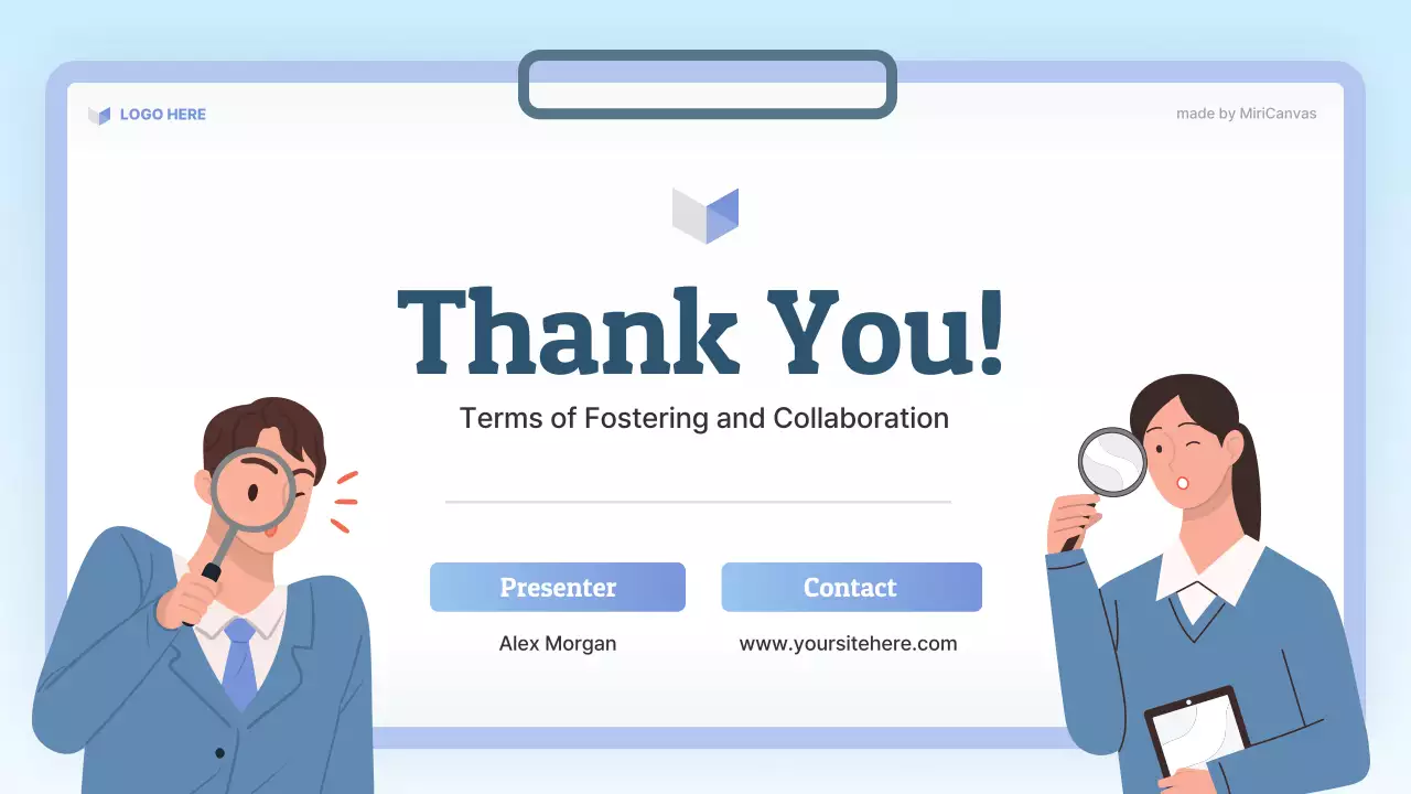 Blue Modern Law Class Presentation