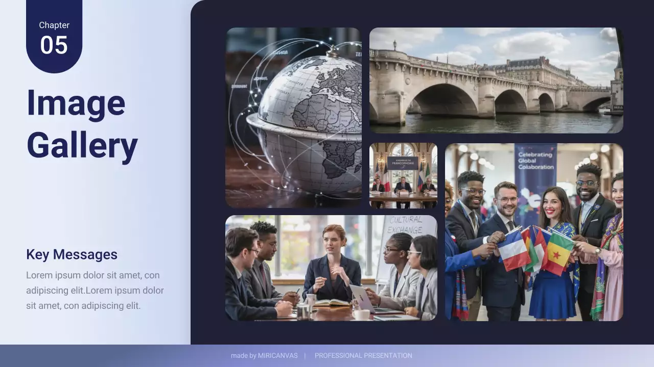 Purple Professional Business Presentation