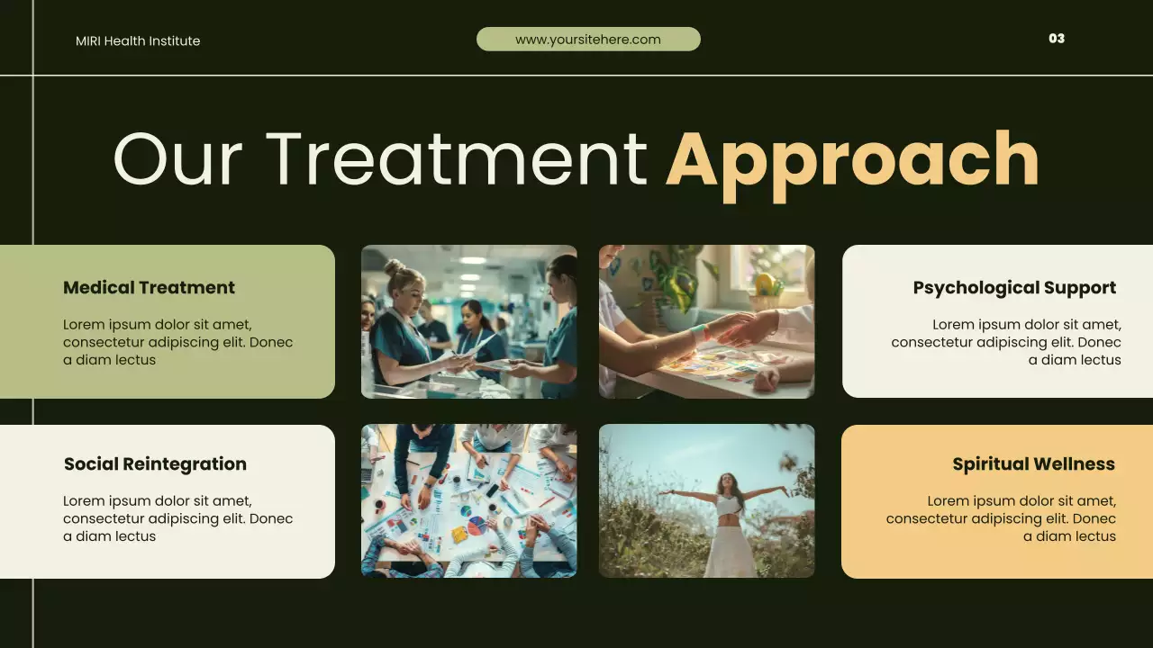 Presentasi Program Pemulihan Penyalahgunaan Zat Modern Hijau