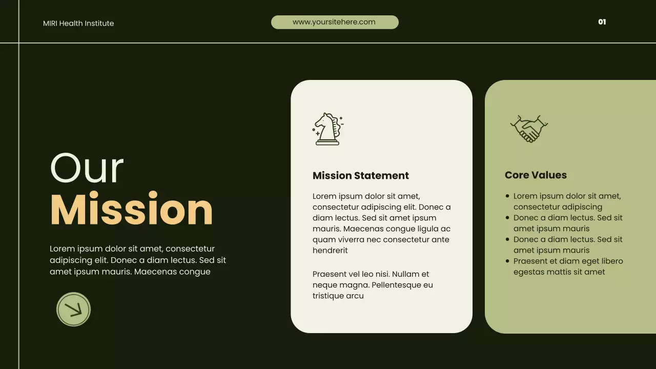 Presentasi Program Pemulihan Penyalahgunaan Zat Modern Hijau