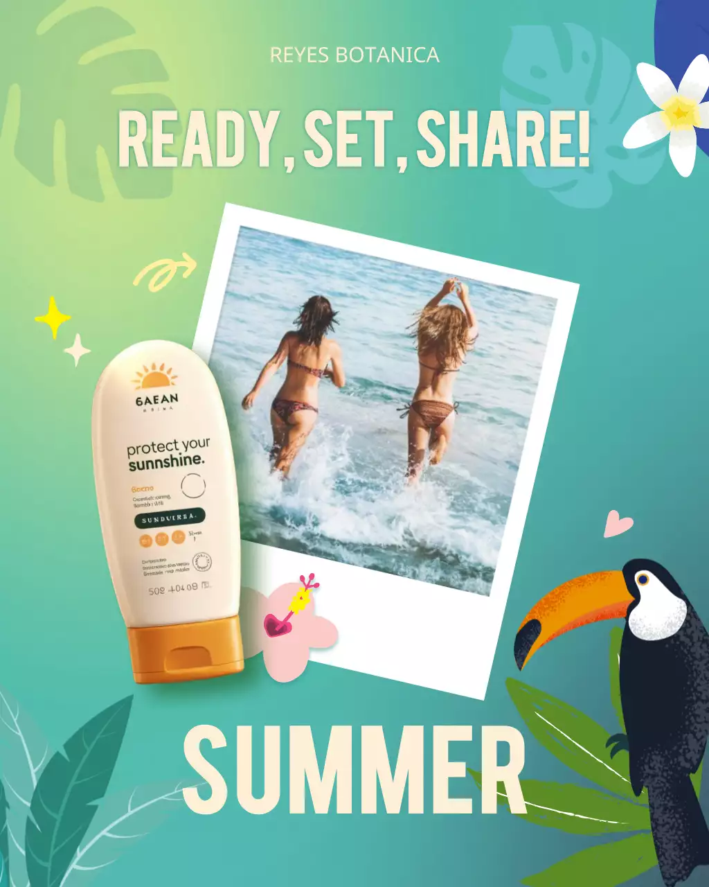 Green Tropical Summer Promotion
