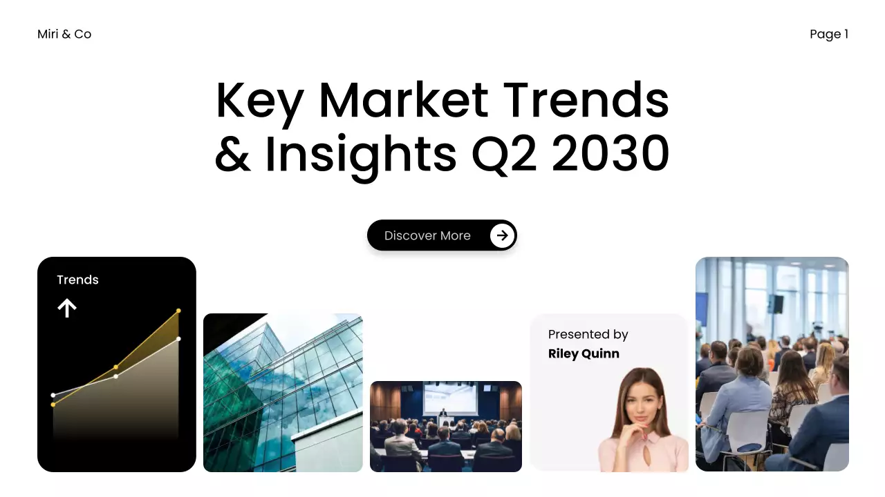 블랙 모던 주요 시장 동향 보고서 발표