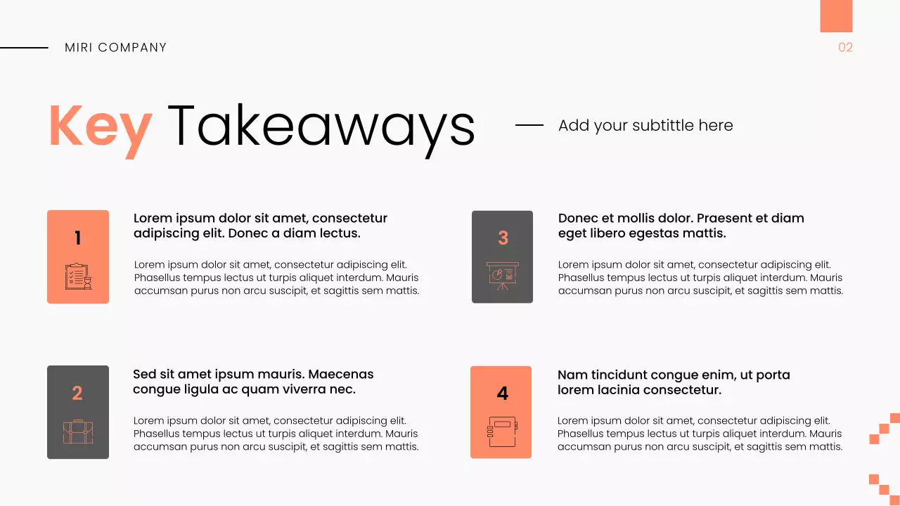 Orange and Gray Modern Market Overview Presentation