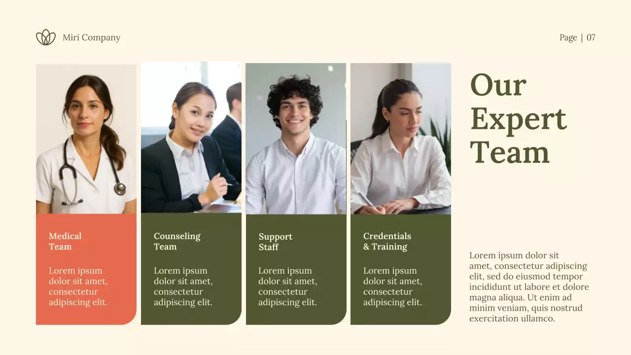 Green Modern Physical Recovery Report Presentation