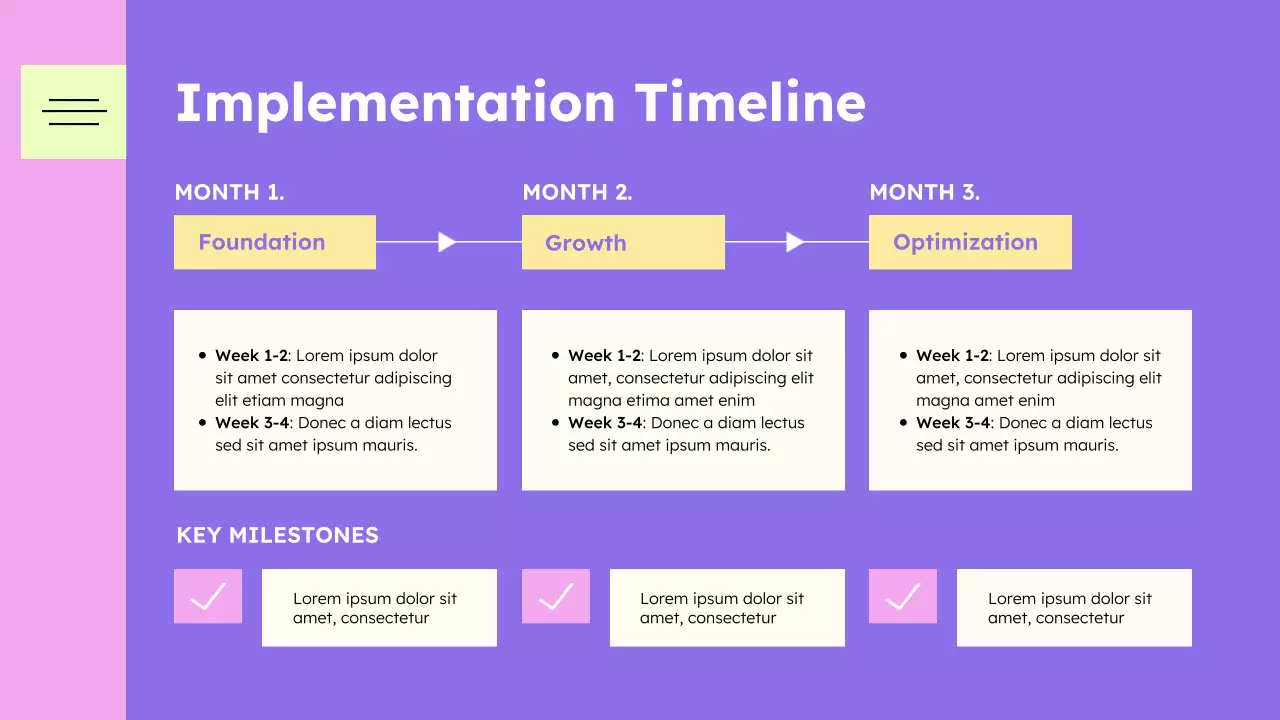 Purple Creative Marketing Tips Presentation