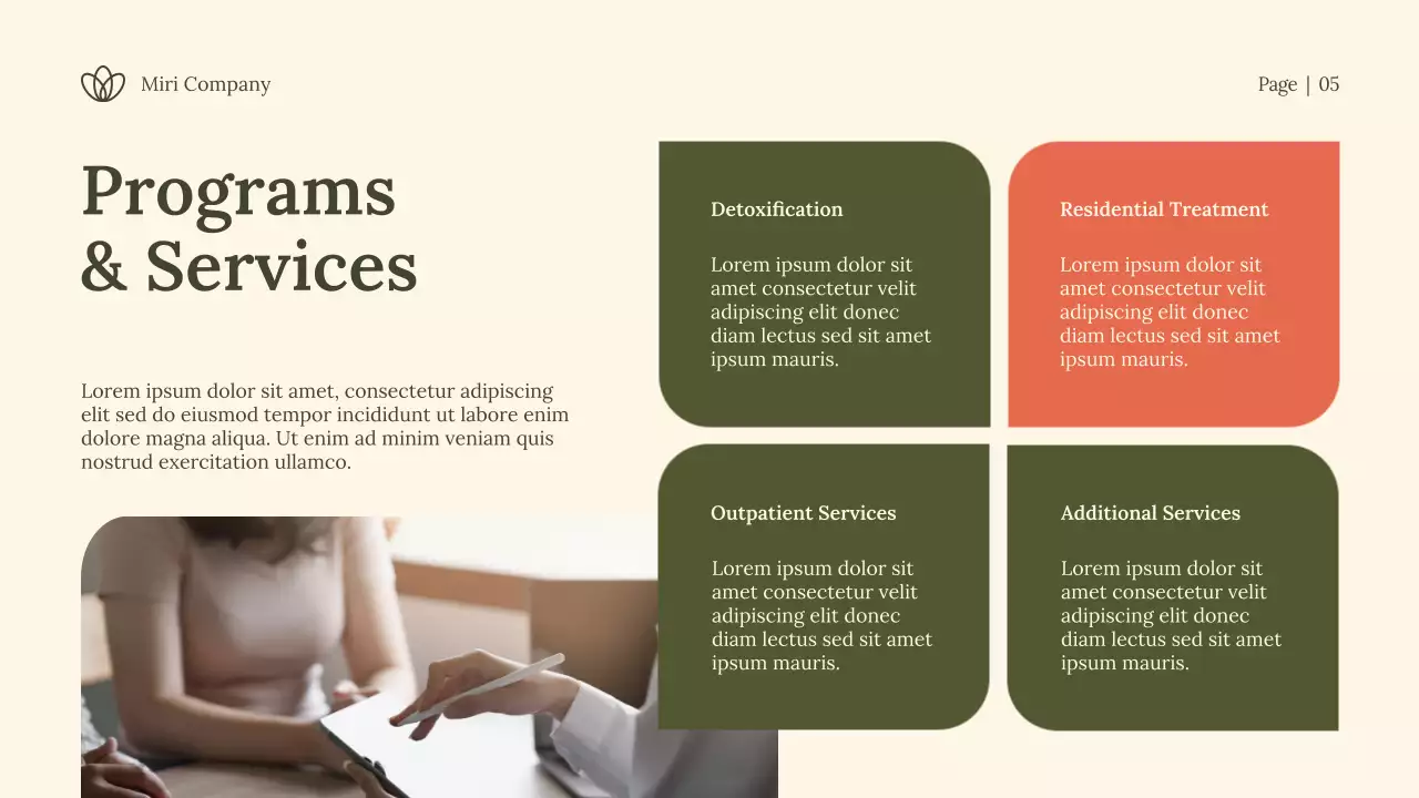 Green Modern Physical Recovery Report Presentation