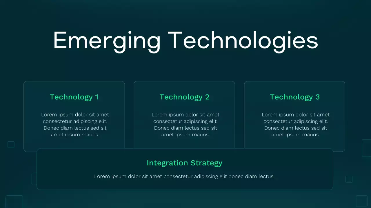 Teal Modern Healthcare Insights Report Presentation