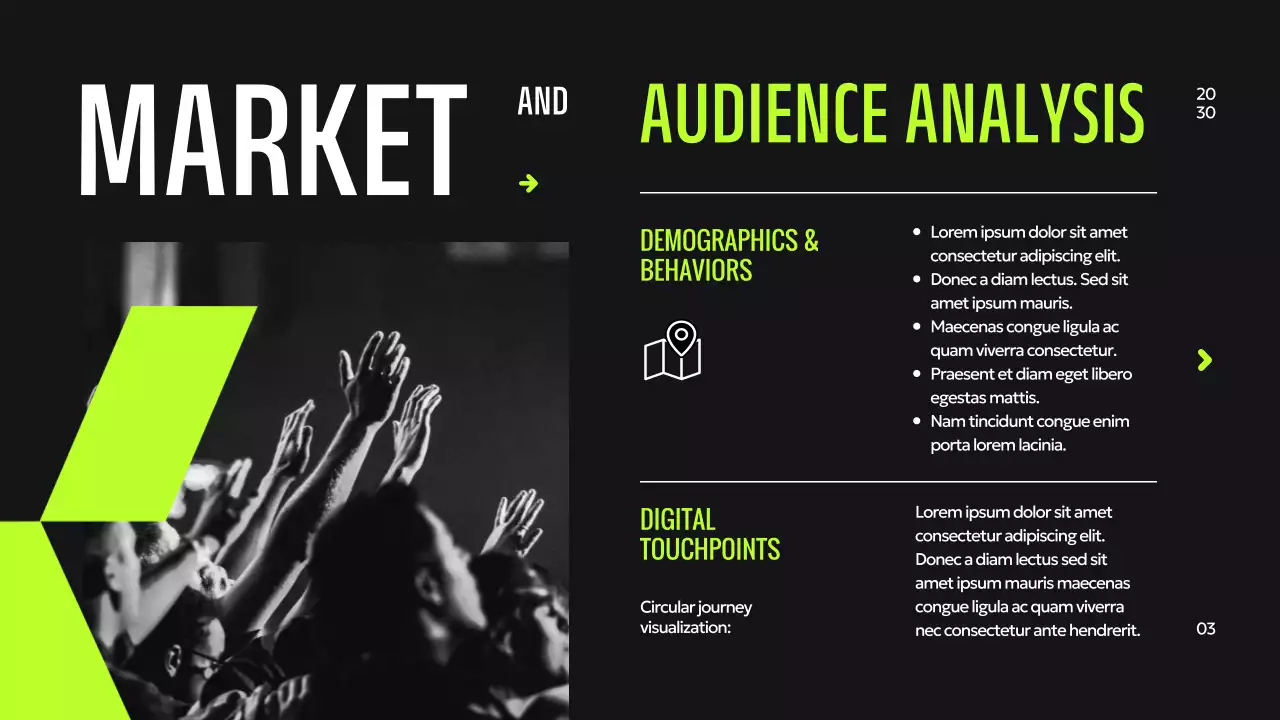 Black and Neon Green Modern Digital Marketing Pitch Presentation