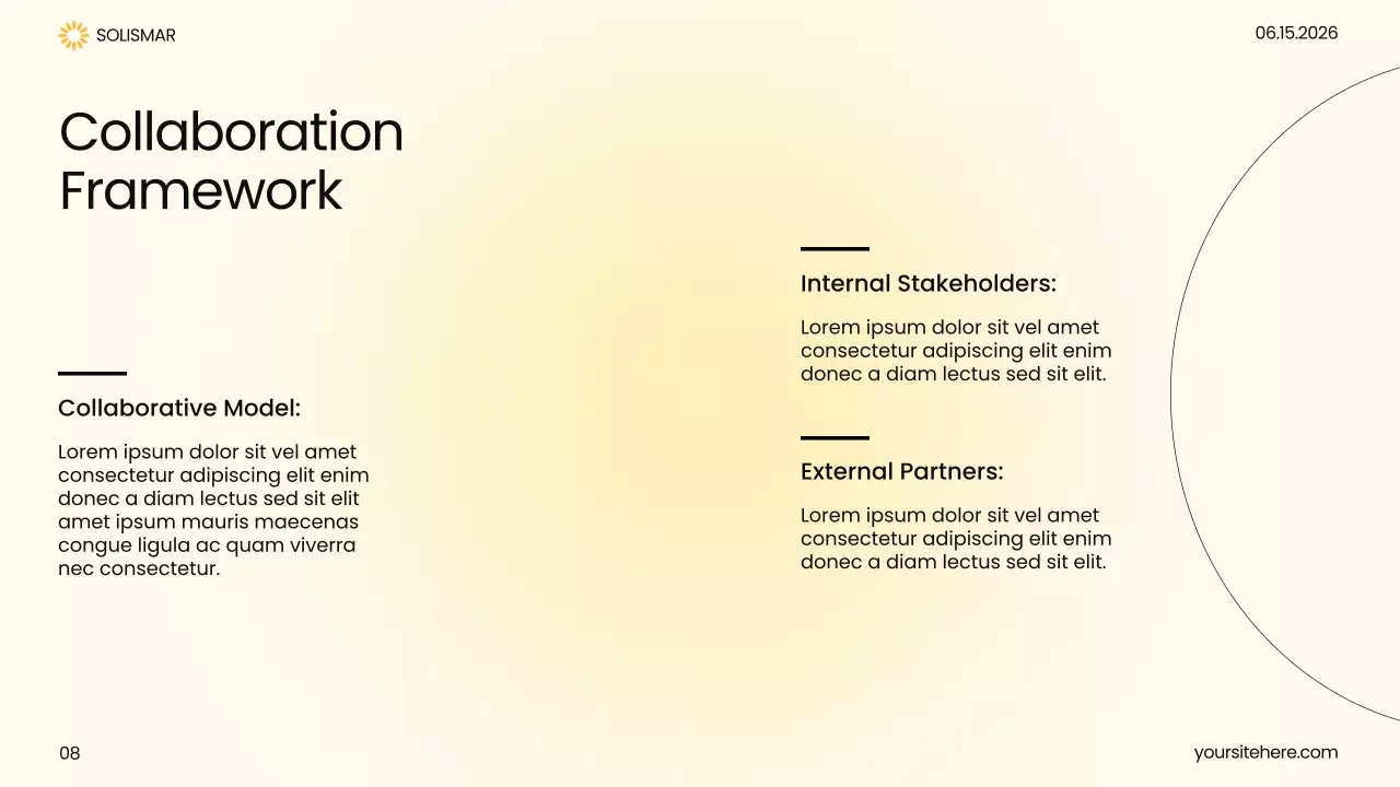 Yellow Modern Healthcare Insights Presentation