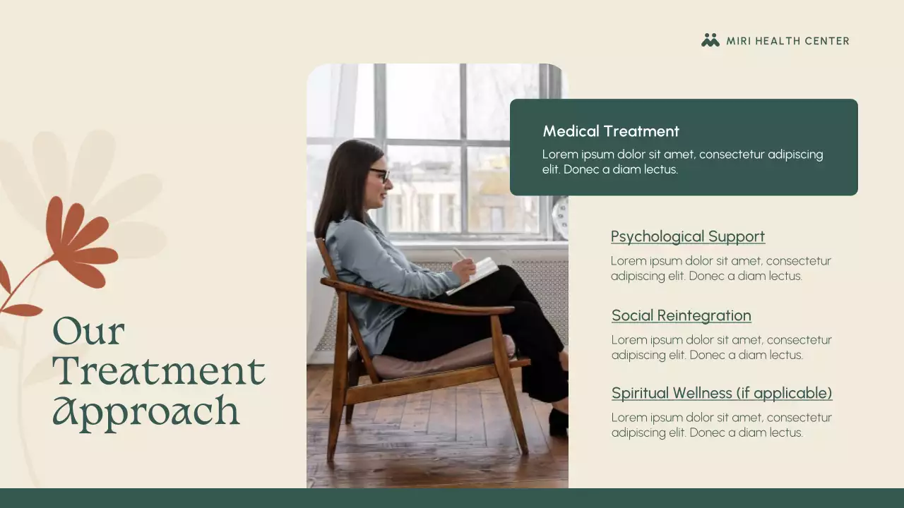 Beige and Green Substance Abuse Recovery Presentation