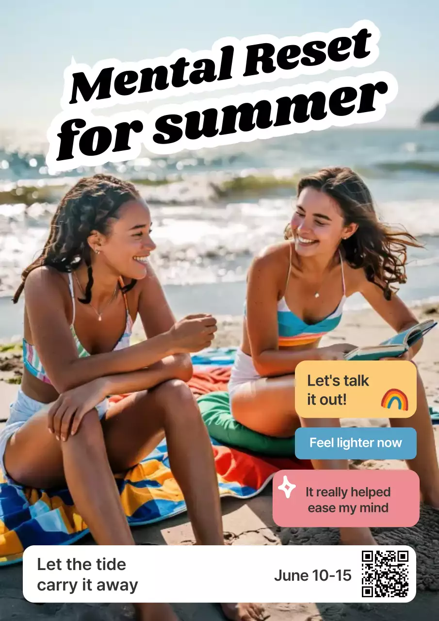 Beach Trendy Mental Health Event