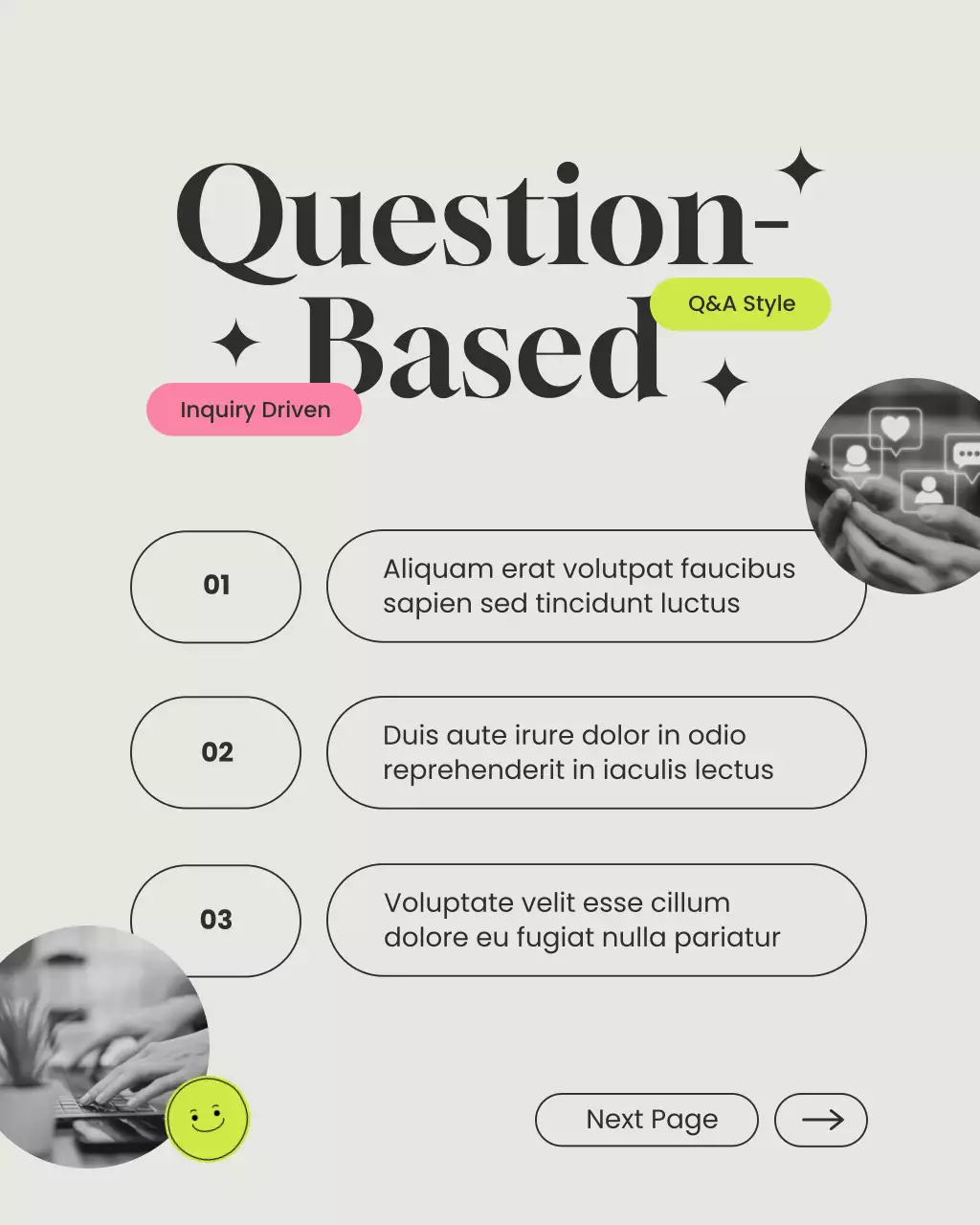 Black and Gray Modern Content Creation Tips Instagram Post