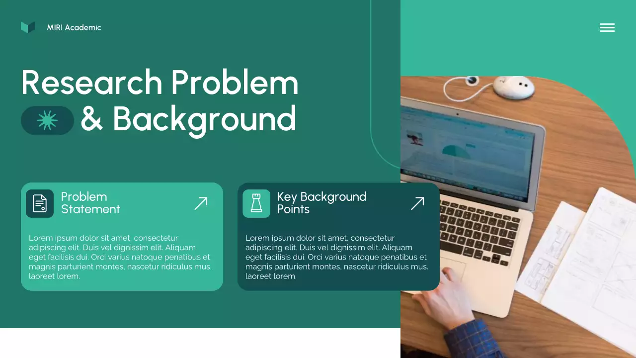 Green Modern Research Proposal Presentation