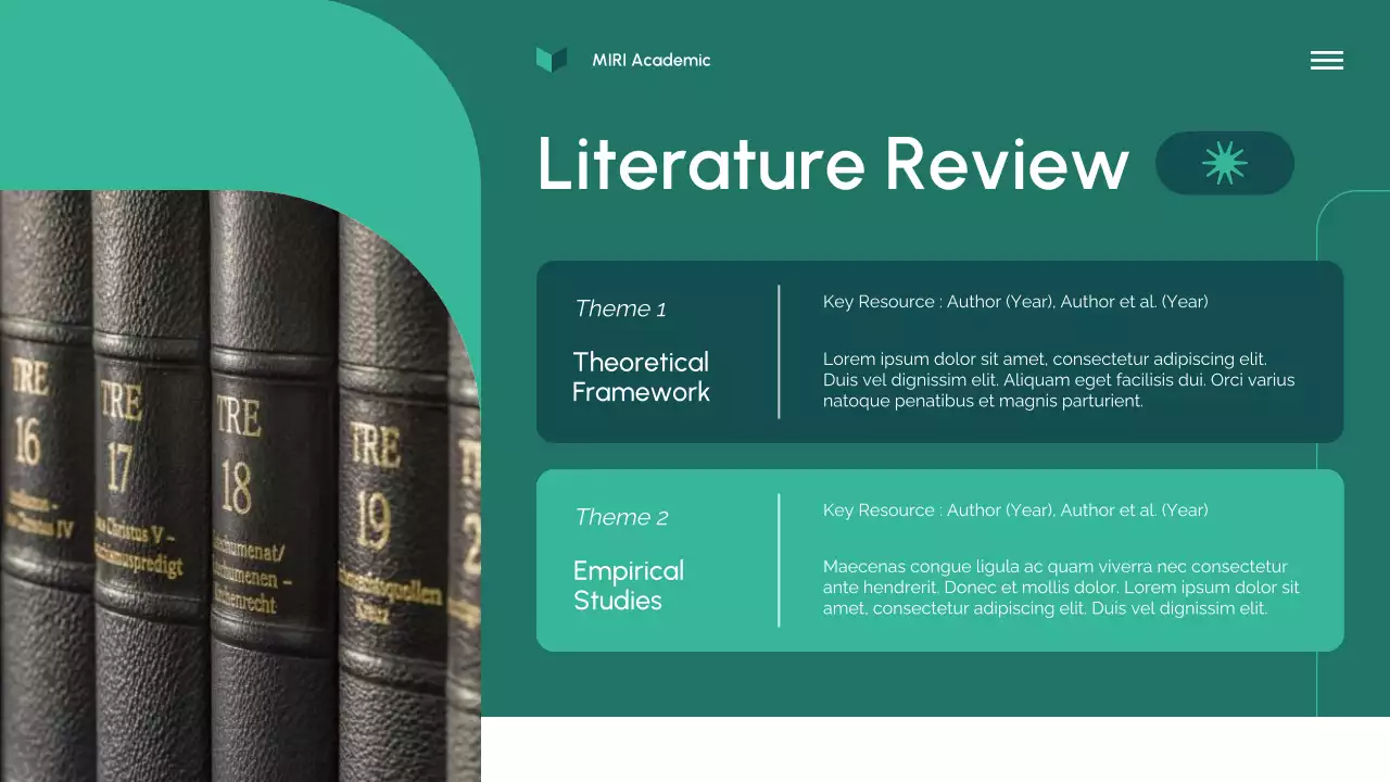 Green Modern Research Proposal Presentation
