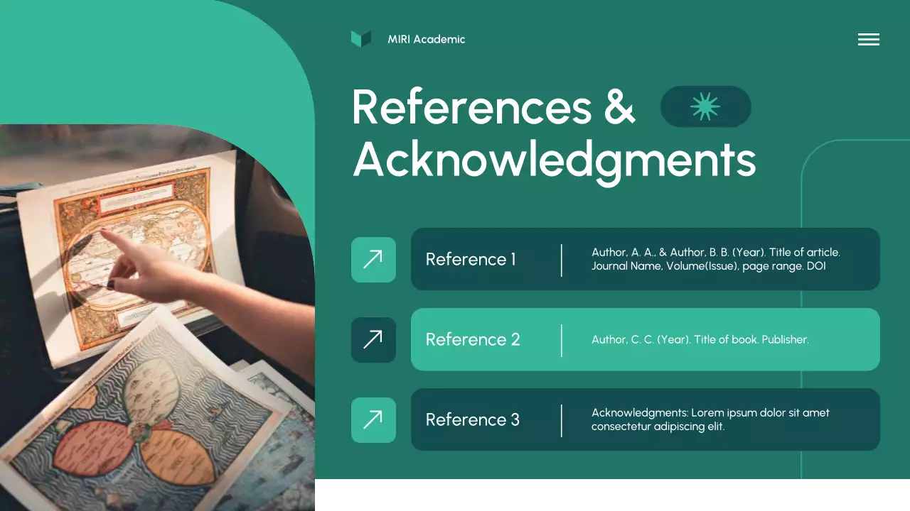 Green Modern Research Proposal Presentation