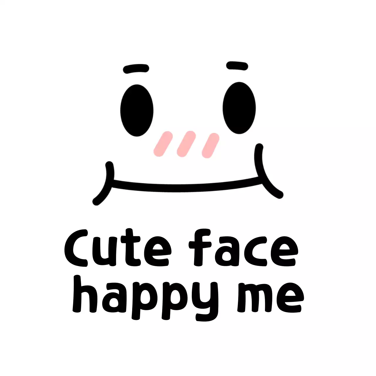 핑크 심플 디자인 로고