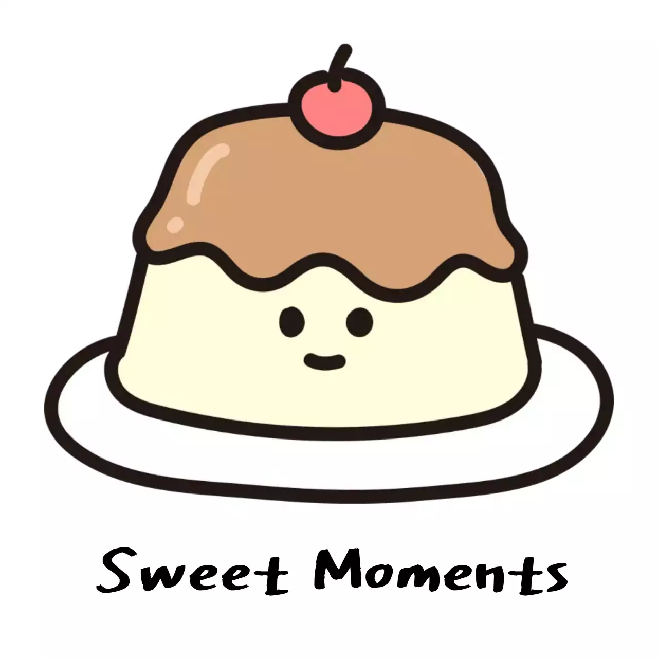 베이지 아기자기한 캐릭터 스티커