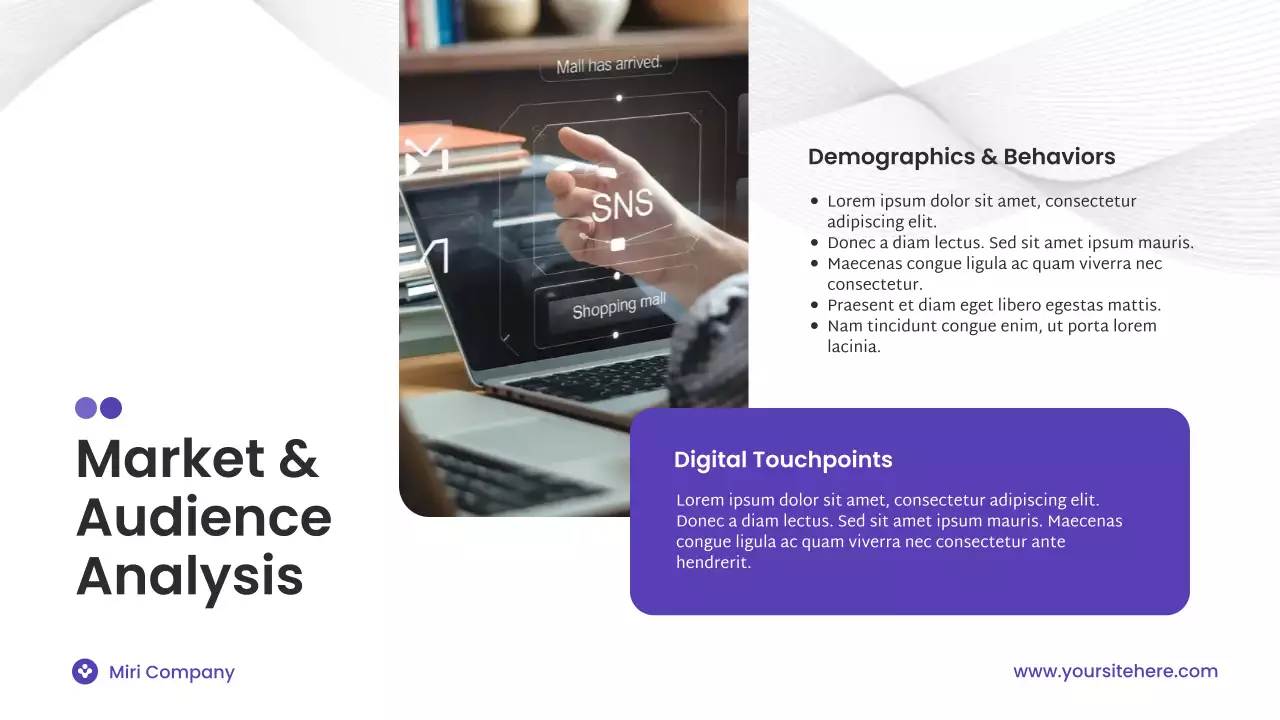 Purple Modern Digital Marketing Presentation