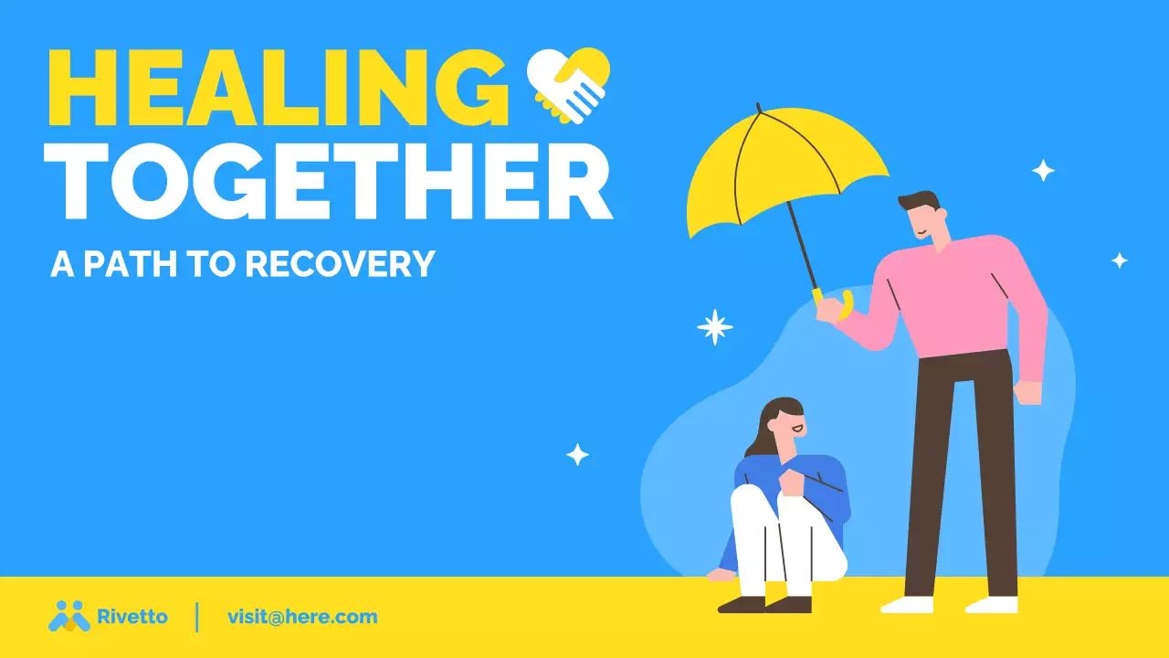 Blue Modern Recovery Announcement Presentation