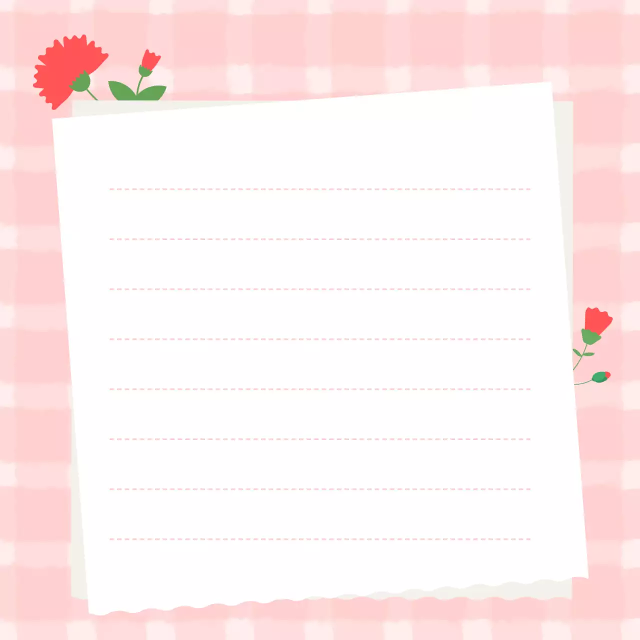 핑크 아기자기한 카네이션