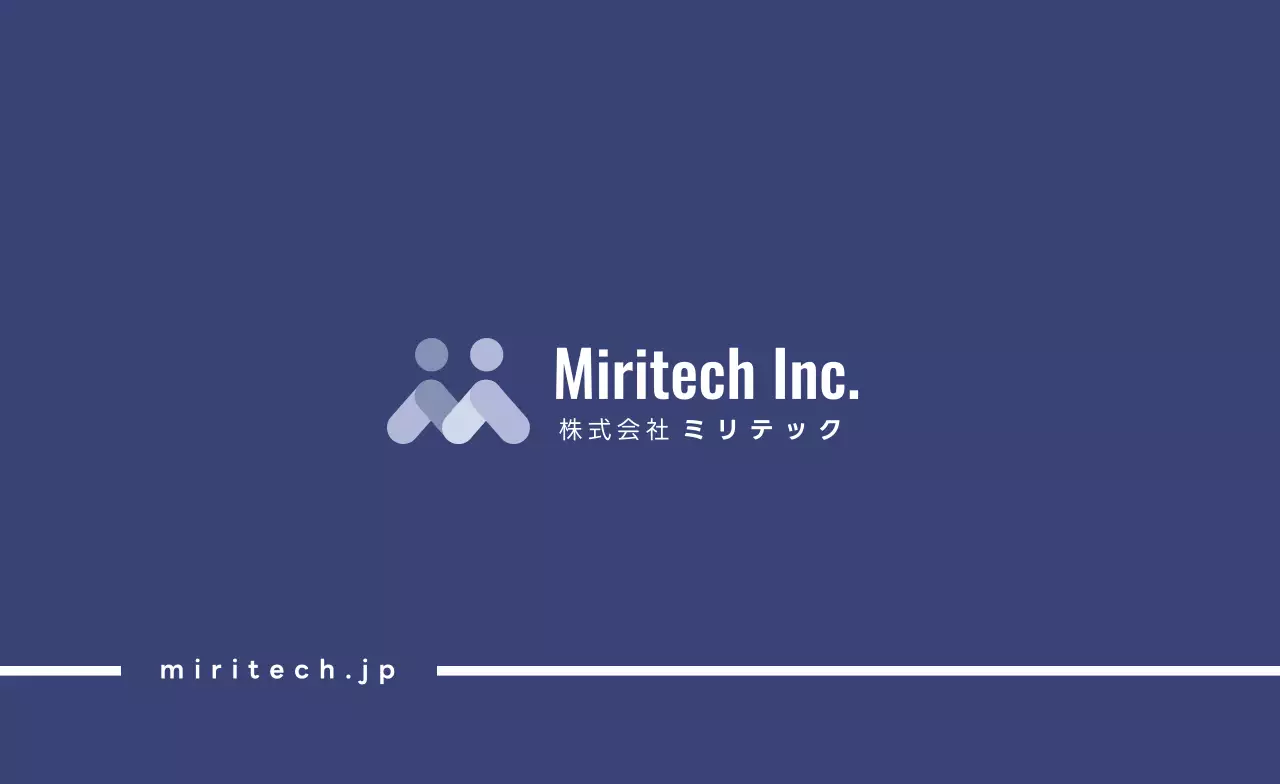 白黒 シンプル ビジネス 名刺 シンプルポイントロゴ