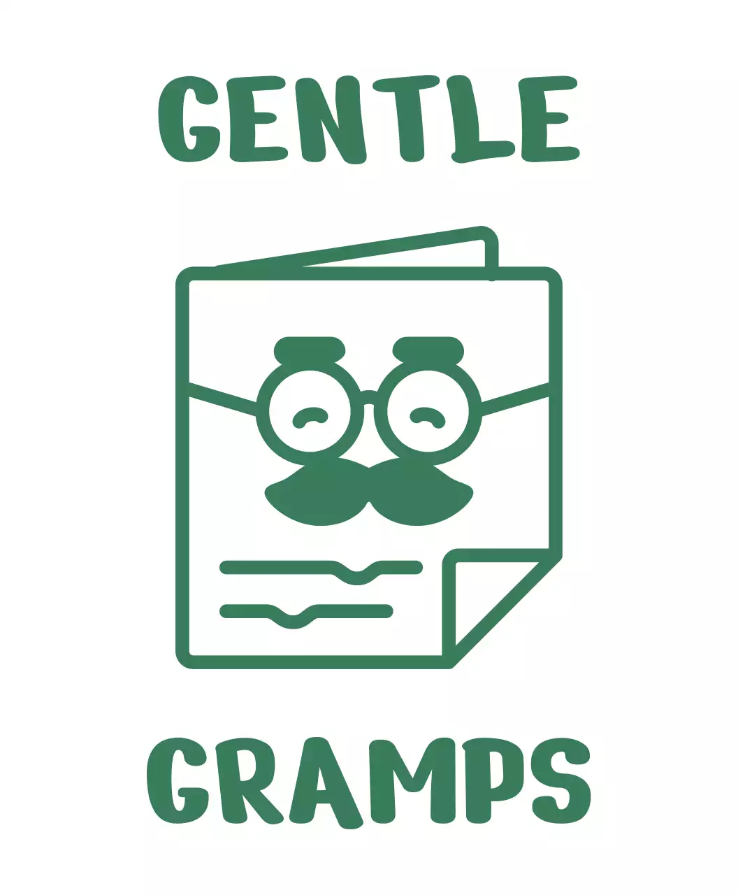 초록 단순 만화 굿즈