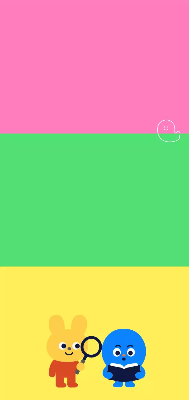 カラフル かわいい キャラクター スマホ壁紙