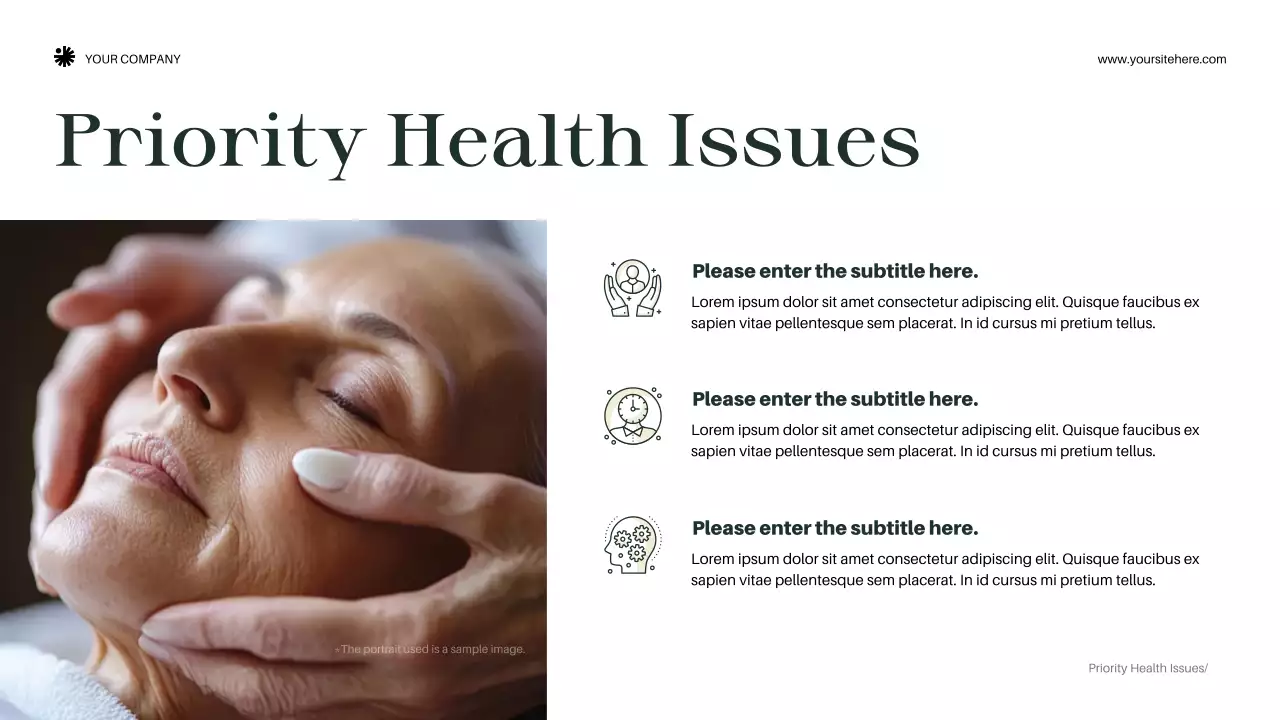 Green Elegant Wellness Announcement Presentation