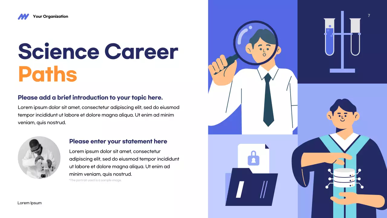 Blue Modern STEM Presentation