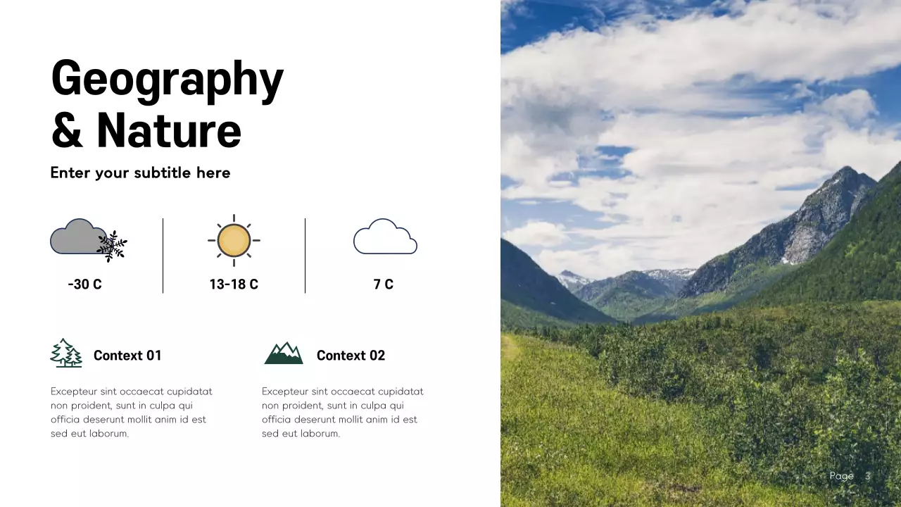 Blue Modern Norway Presentation