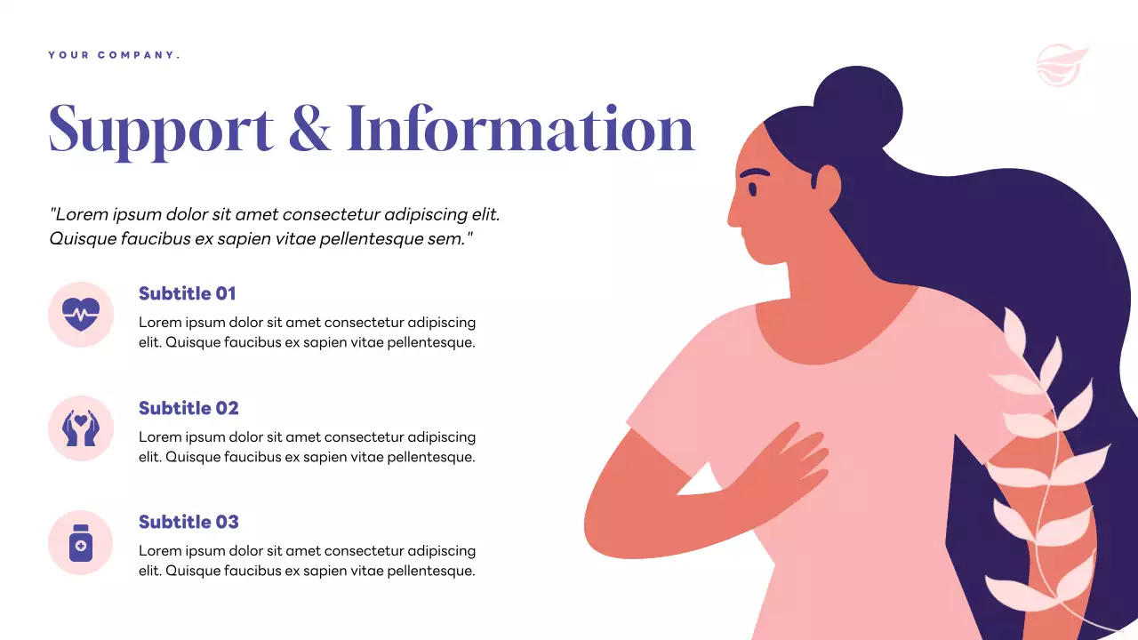 Purple Modern Health Announcement Presentation