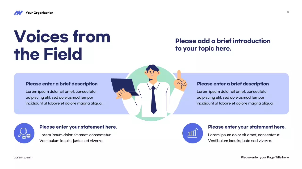Blue Modern STEM Presentation