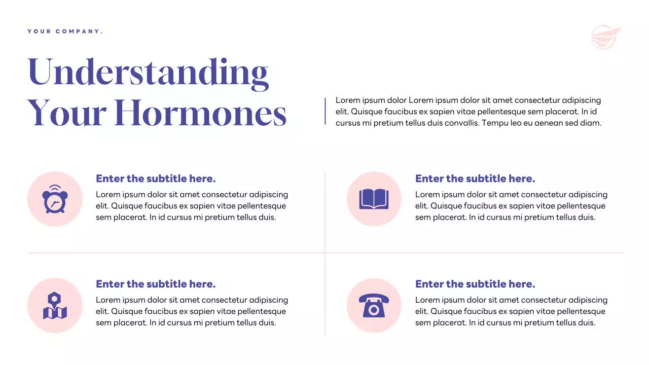 Purple Modern Health Announcement Presentation