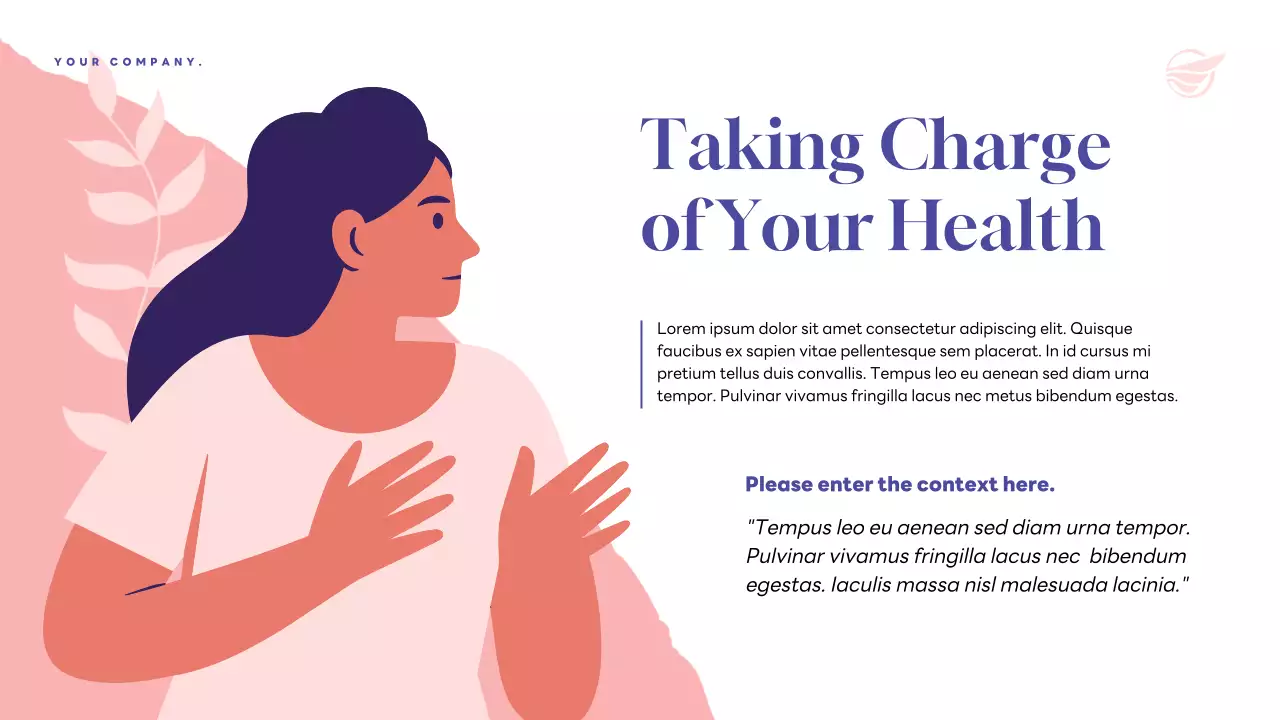 Purple Modern Health Announcement Presentation