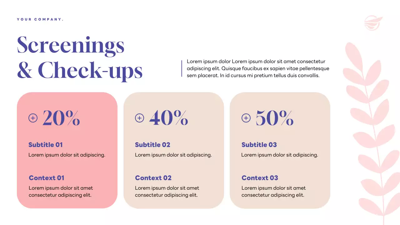 Purple Modern Health Announcement Presentation