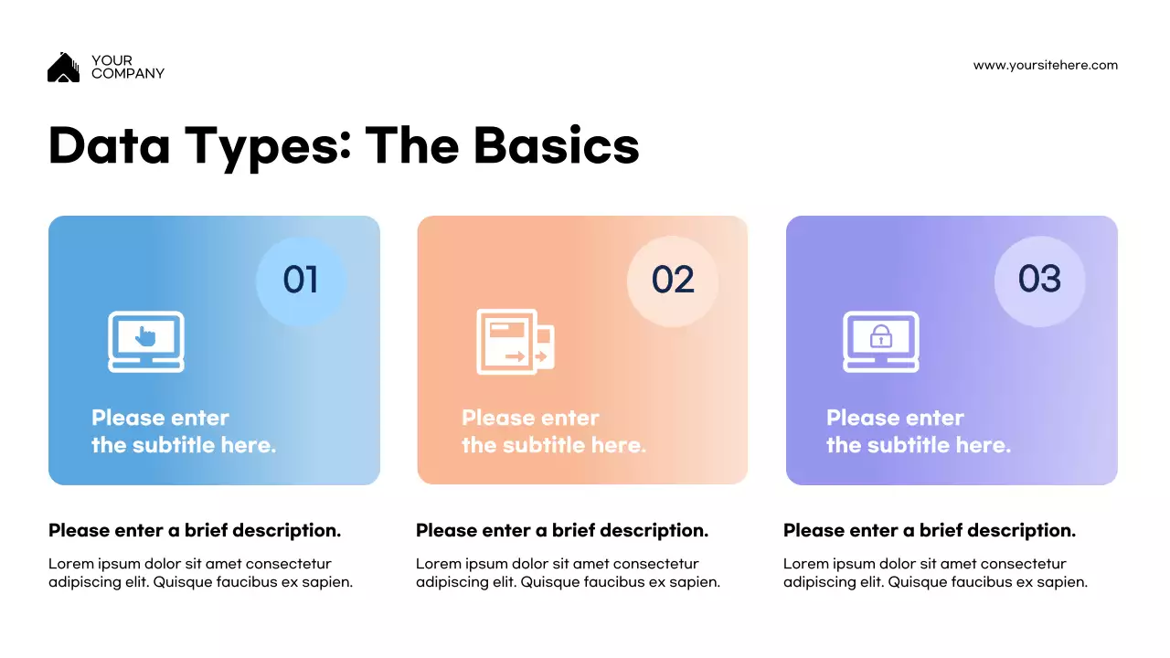 Blue Modern Programming Lecture Presentation