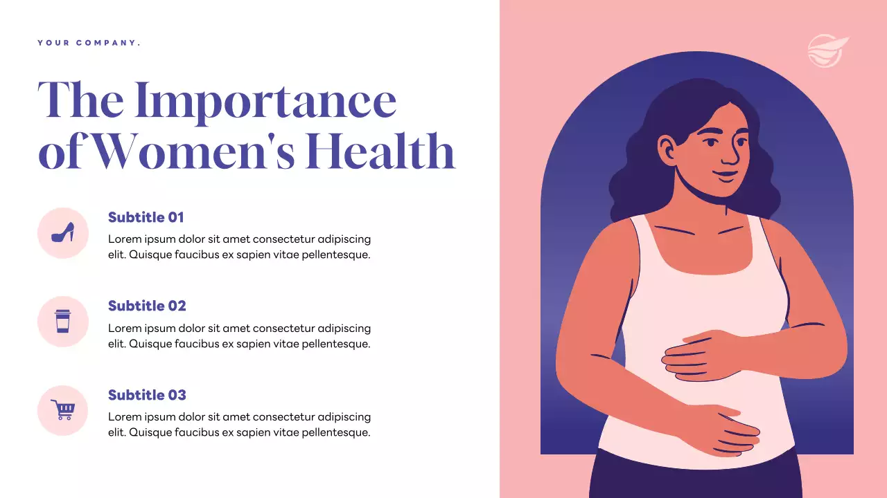 Purple Modern Health Announcement Presentation