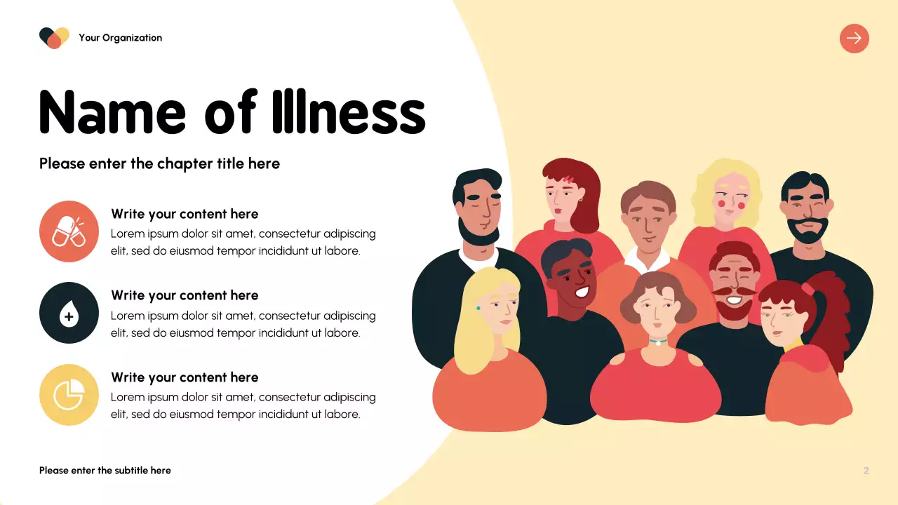 Orange Modern Health Guide Presentation