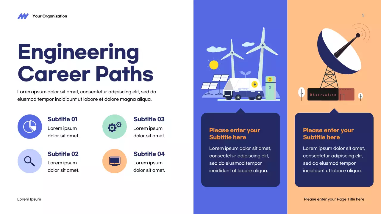 Blue Modern STEM Presentation