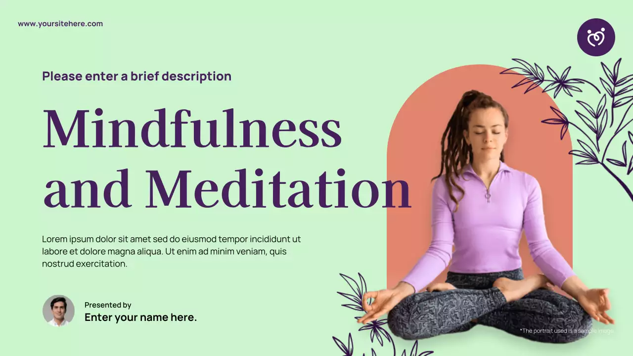 Mint Modern Meditation Guide Presentation