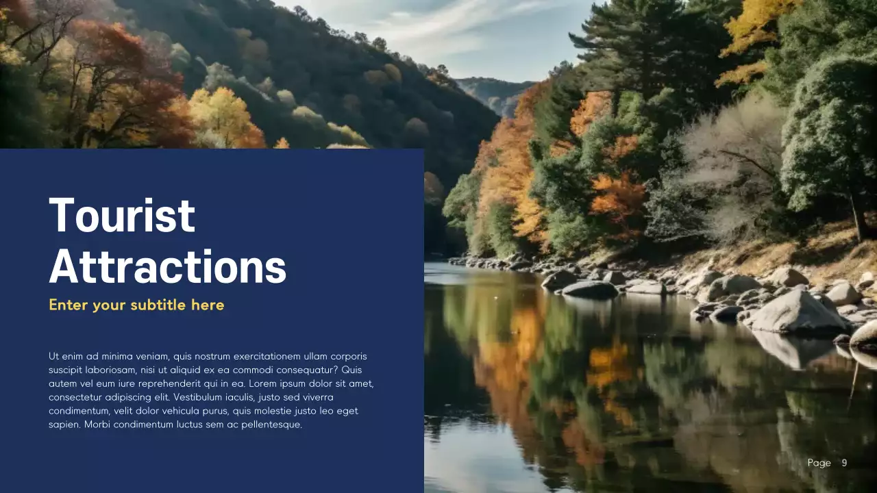 Blue Modern Norway Presentation