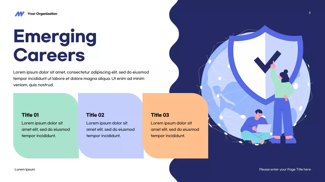 Blue Modern STEM Presentation