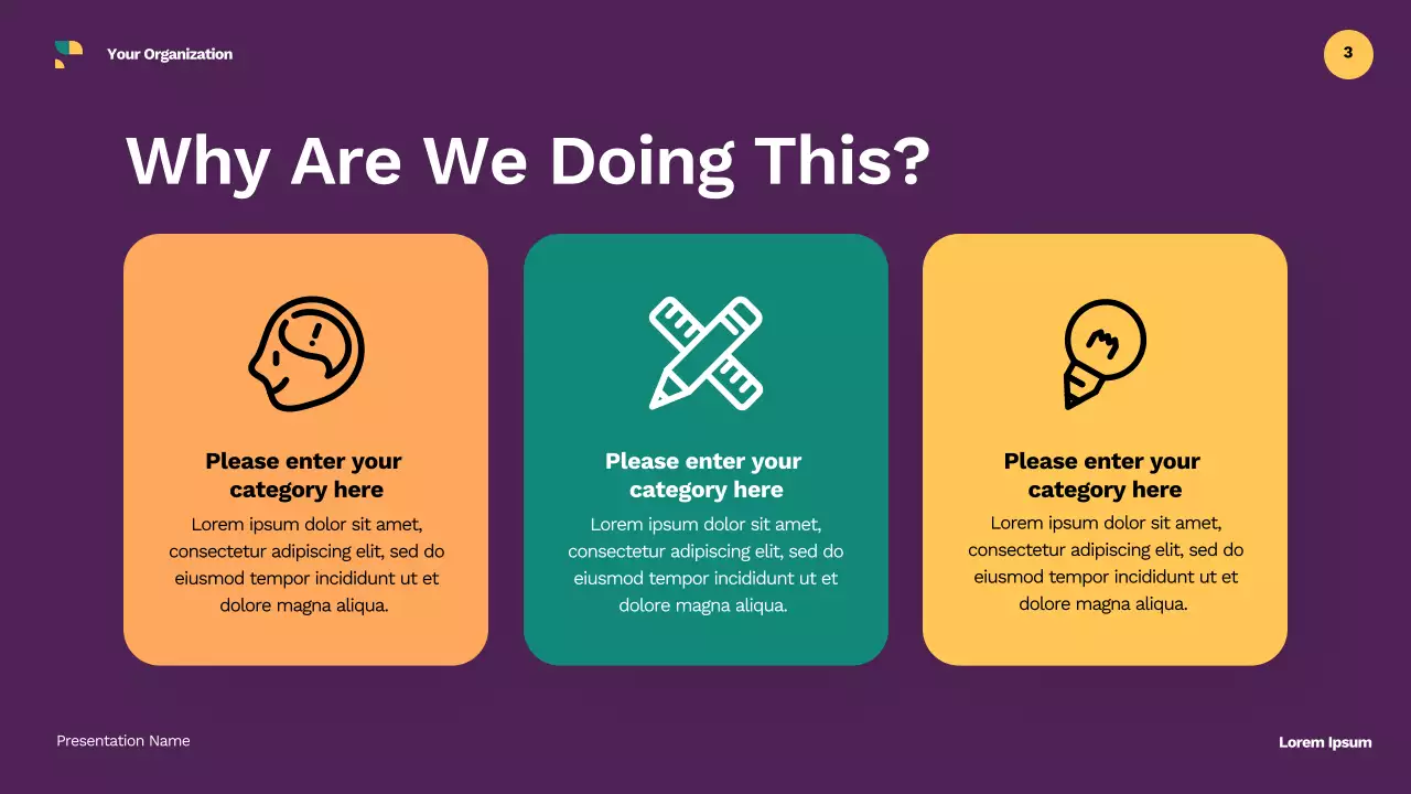 Purple Comic School Guide Presentation